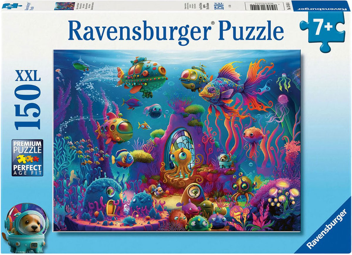 Ravensburger Kinderpuzzel - Alien Ocean (150)