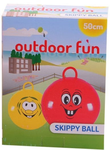 Skippybal Outdoor Fun Ø50cm - Geel