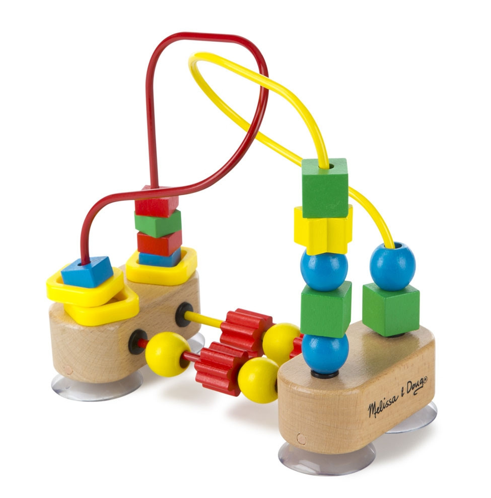 Melissa & Doug - Speelspiraal met Gekleurde Kralen