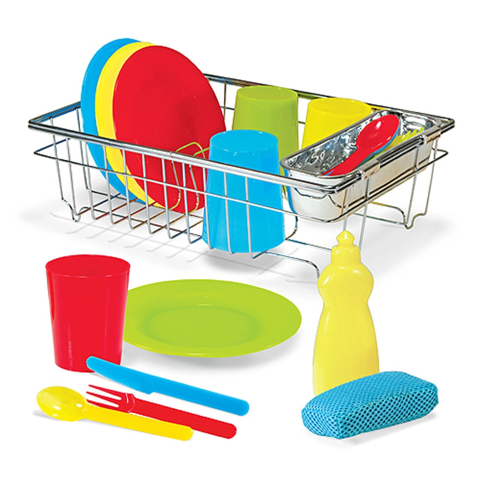 Melissa & Doug - Afwas en Afdroogset
