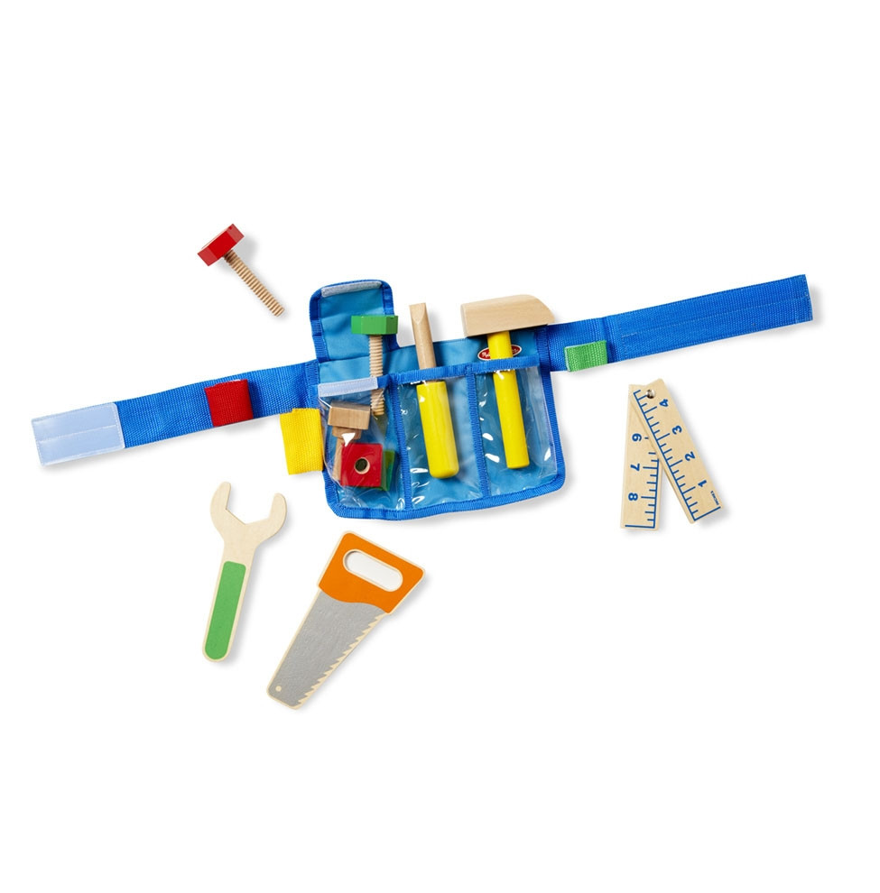 Melissa & Doug - Luxueuze Set Met Gereedschapsriem
