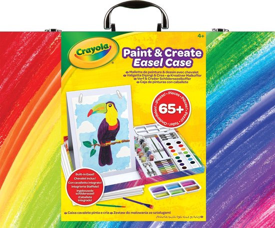 Crayola Verf Schildersezelkoffer 65 Delig