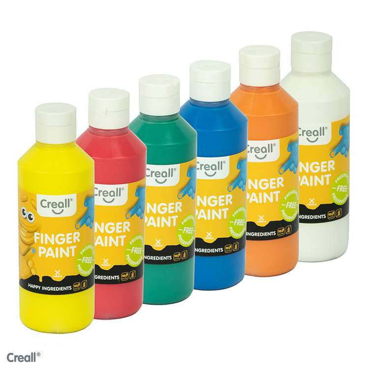 Creall Vingerverfset 250ml, 6dlg.