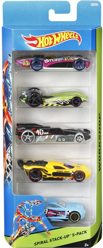 Hot Wheels Cadeauset met 5 Auto's