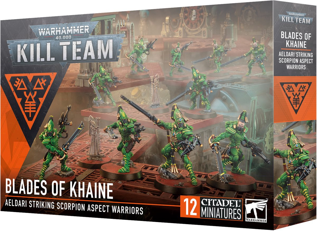 Warhammer 40K - Kill Team - Space Marine Scout Squad (103-44)