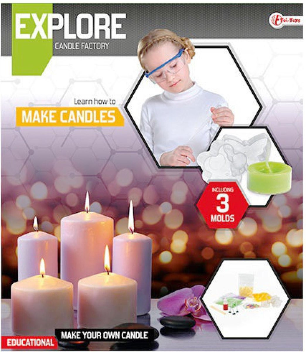 EXPLORE Wetenschap set -kaarsen maken