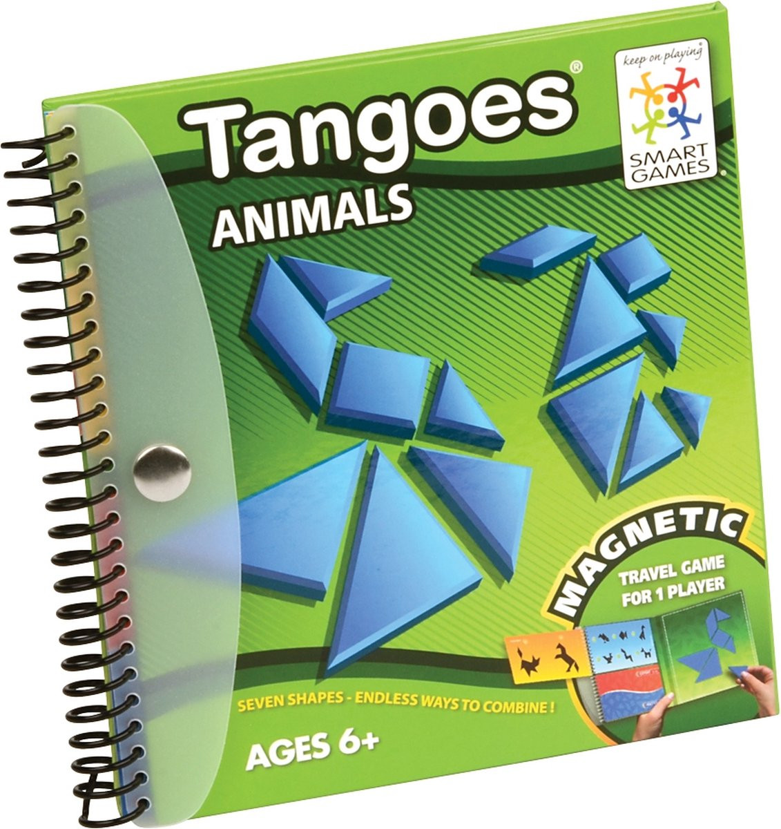 5414301518013 - Smart Games - Magnetic Travel - Tangoes Animals