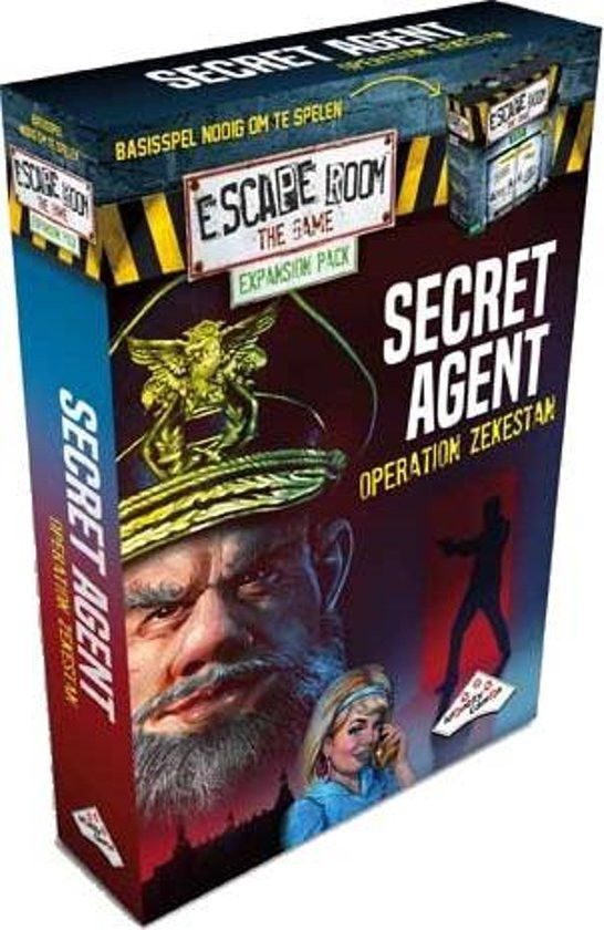 Uitbreidingsset Escape Room: Secret Agent
