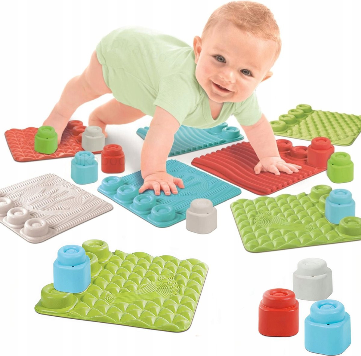 Baby Clementoni - Clemmy Speelmat - Met Stapelblokken