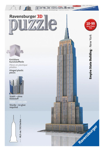 Ravensburger 3D Puzzel - Empire State Building (216)