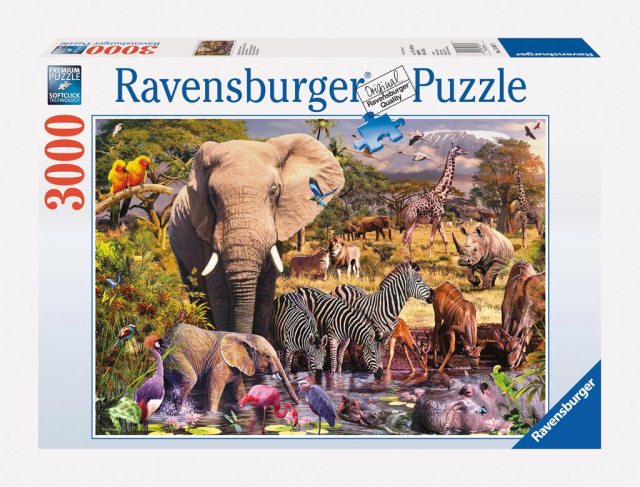 Ravensburger - Afrikaanse Dierenwereld (3000)