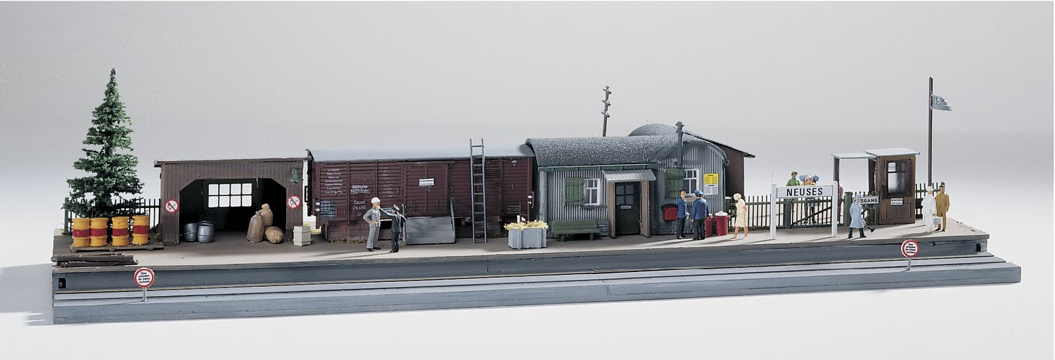 Piko H0 Buildings - Suburban Station - 61112