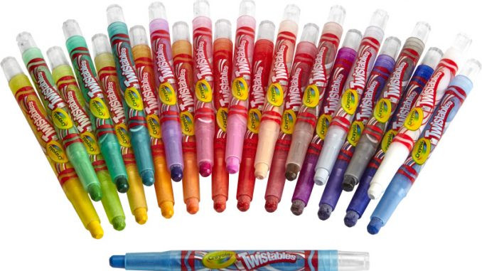 Crayola Draaiwaskrijtjes, 24st.