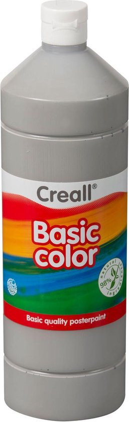 Creall Schoolverf Grijs, 1 liter