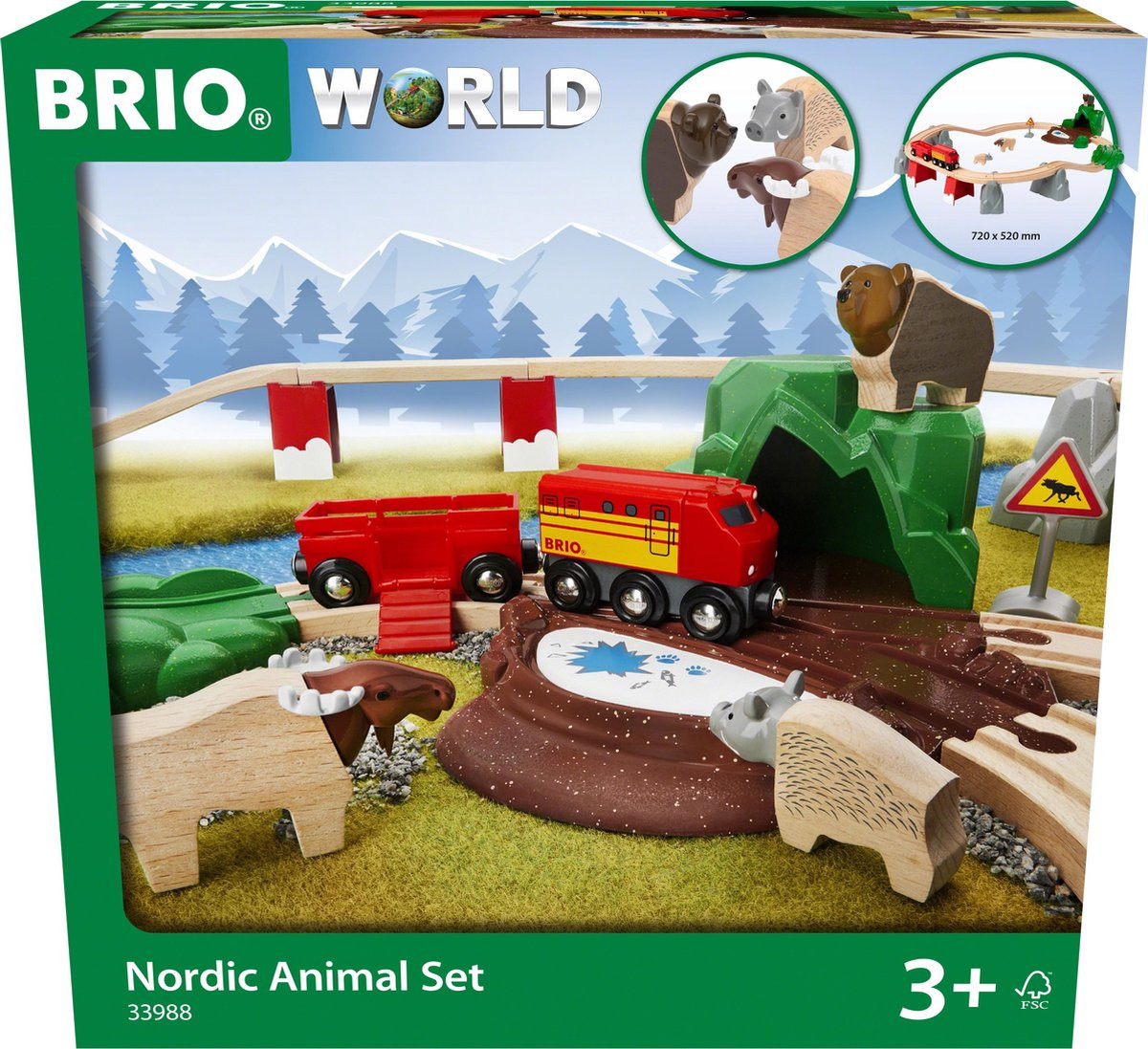 BRIO Lift & Load Warehouse Set - 33887