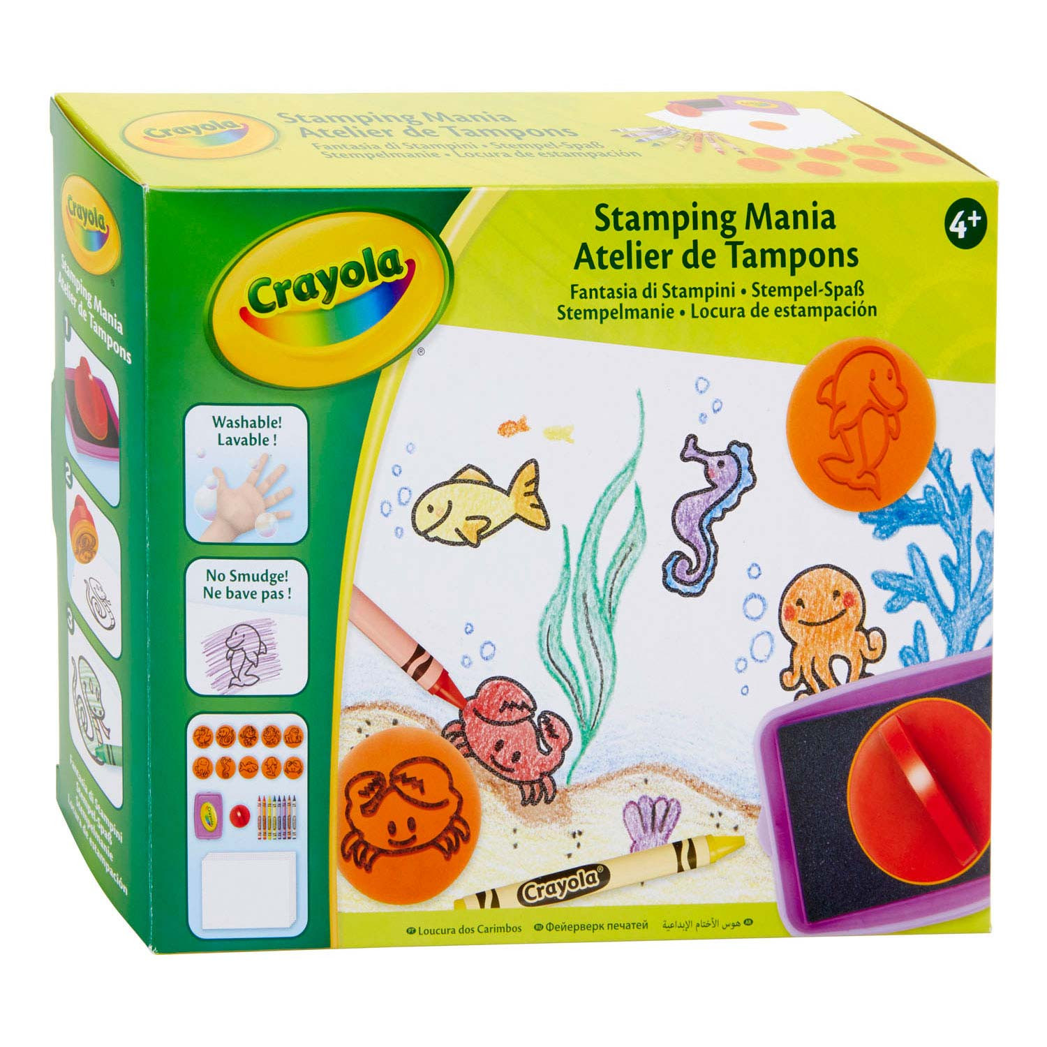 0071662105747 - Crayola Knutselset Dieren Stempelset