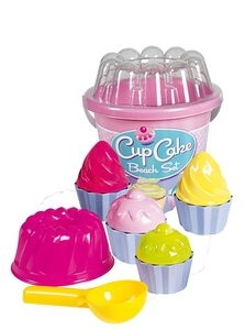 Cupcake Emmerset 12 delen Roze