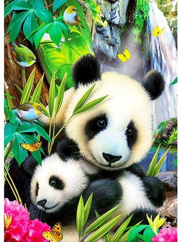 Diamond Painting - Panda (50x40cm)