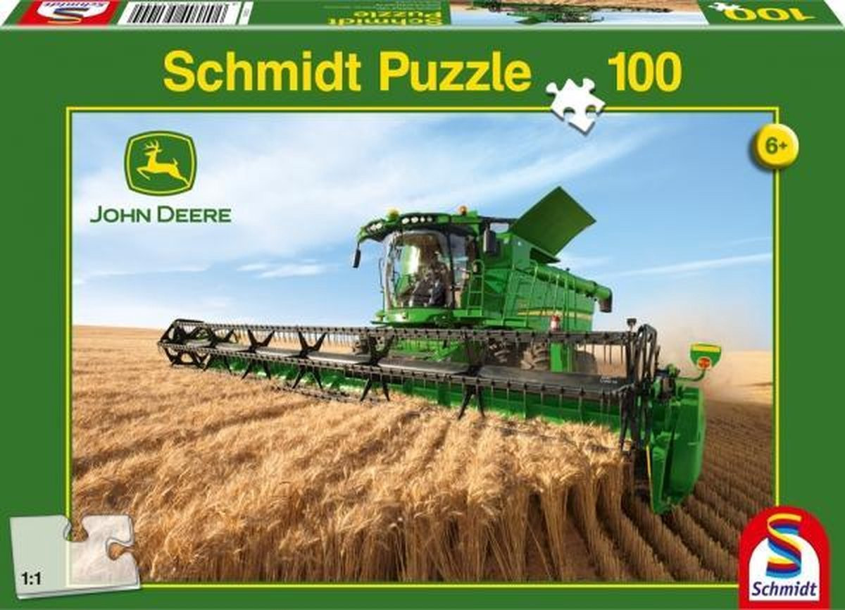 Schmidt - John Deere Maaidorser S690 puzzel - (100)