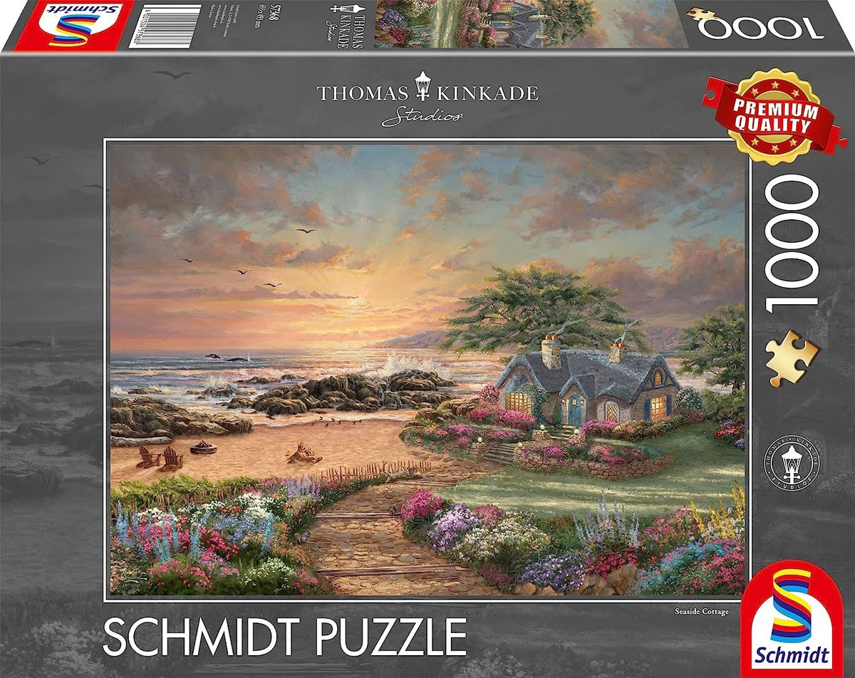 Schmidt - Huisje aan zee (1000) - Puzzel