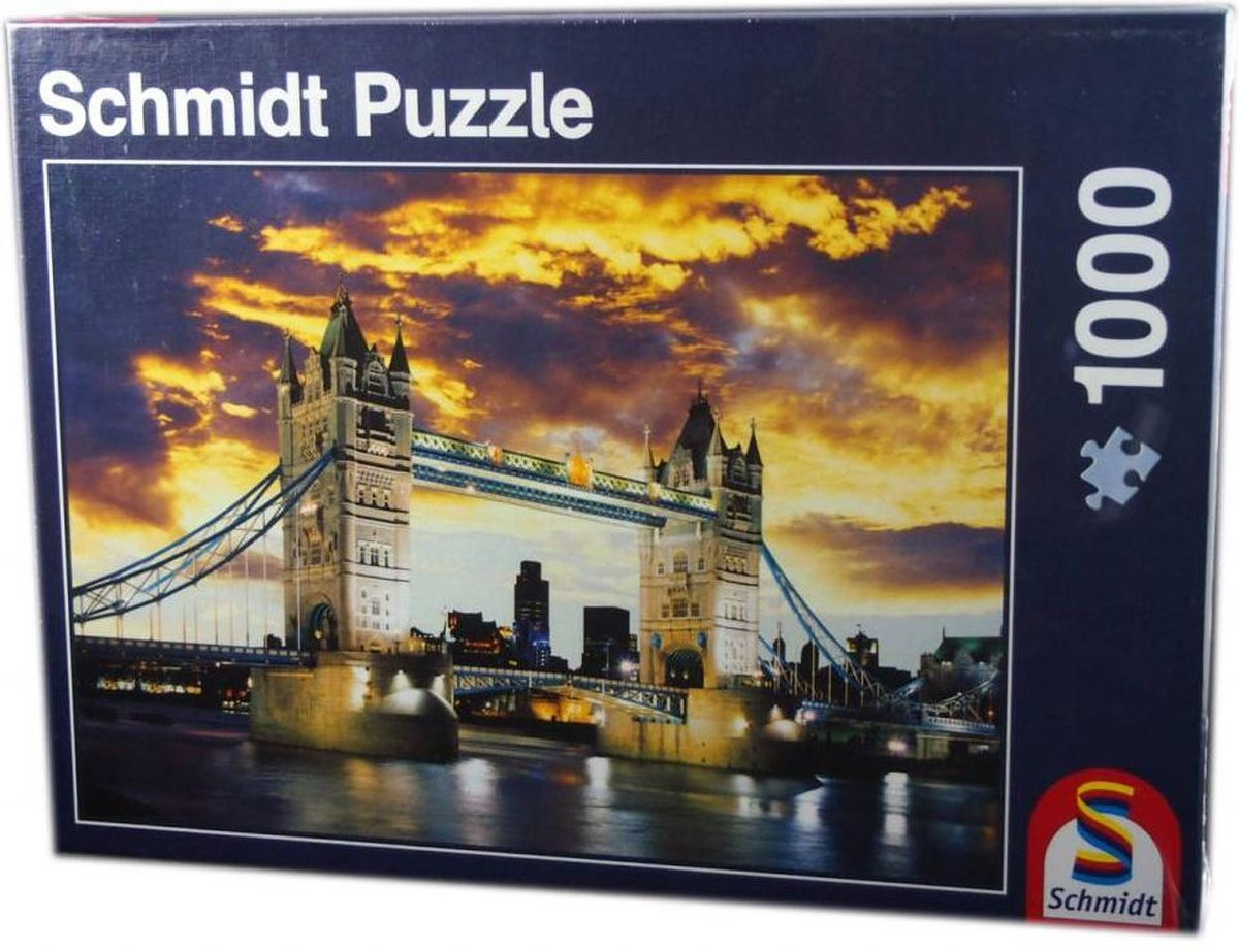 Schmidt - Tower Bridge London (1000) - Puzzel