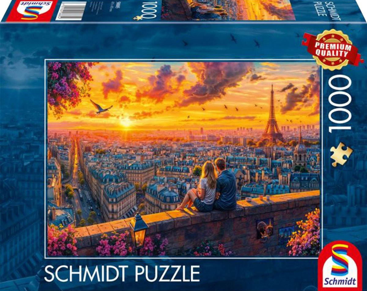 Schmidt - Paris rooftop whispers (1000) - Puzzel