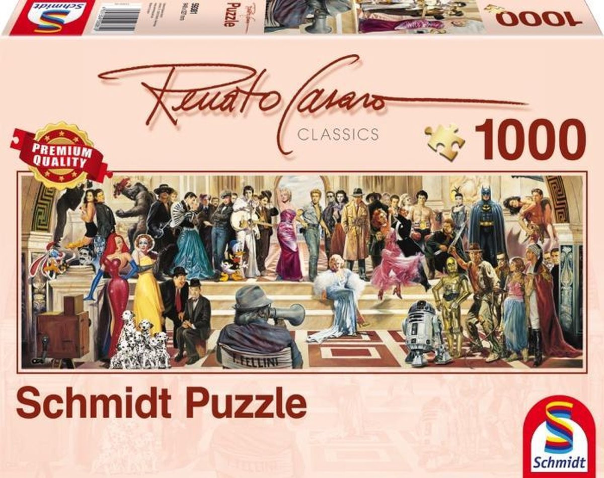 Schmidt - 100 Jaar Film (1000) - Puzzel