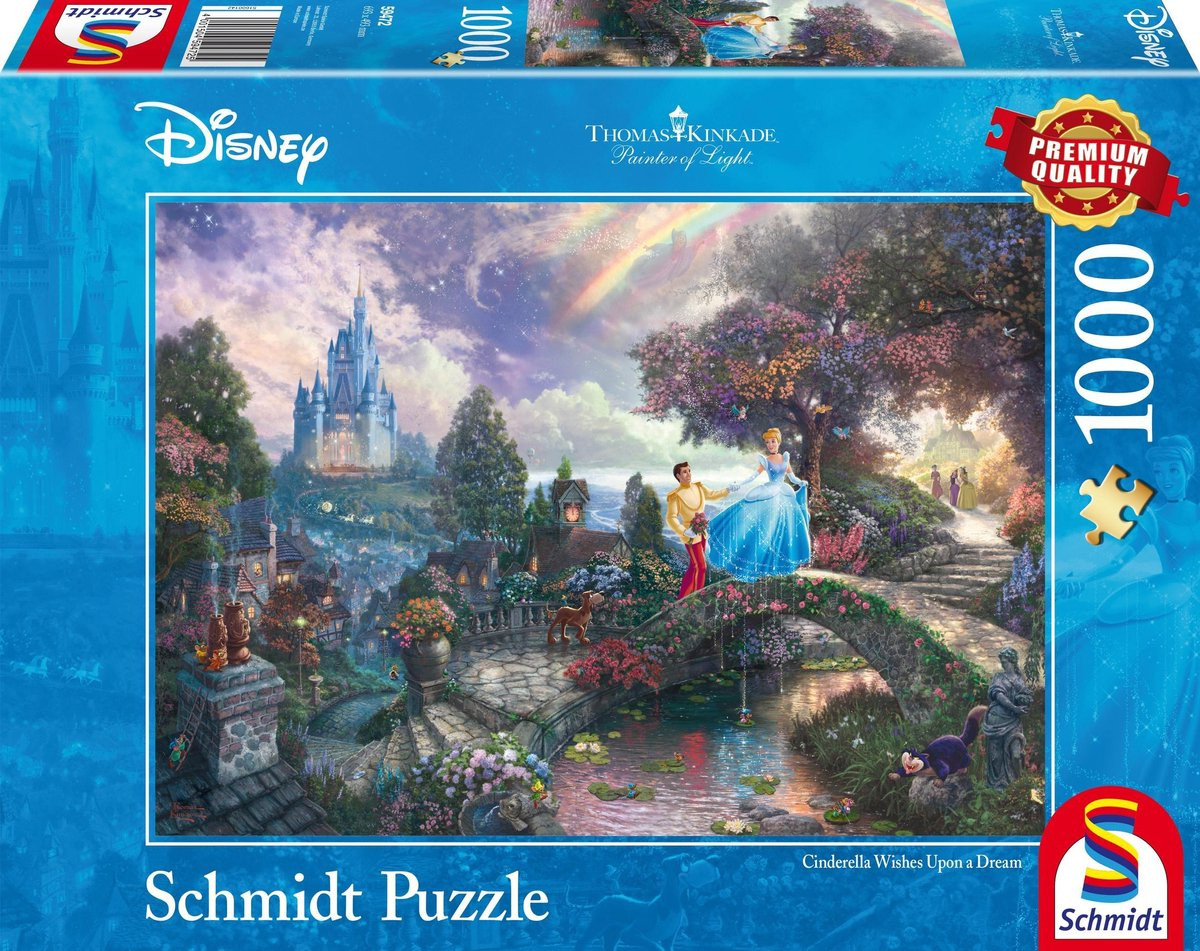 Thomas Kinkade - Disney Cinderella - Puzzle (1000)