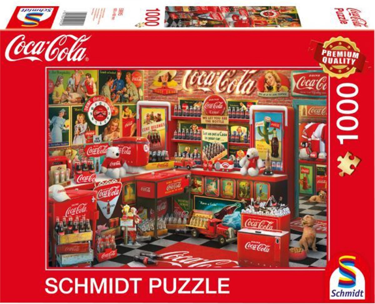 Schmidt - Coca Cola Nostalgie (1000) - Puzzel