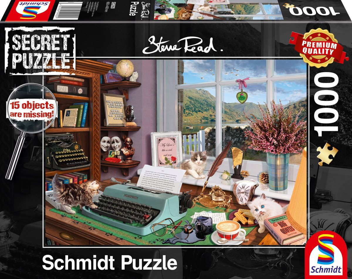 Schmidt - Aan de Schrijftafel - Puzzle (1000)