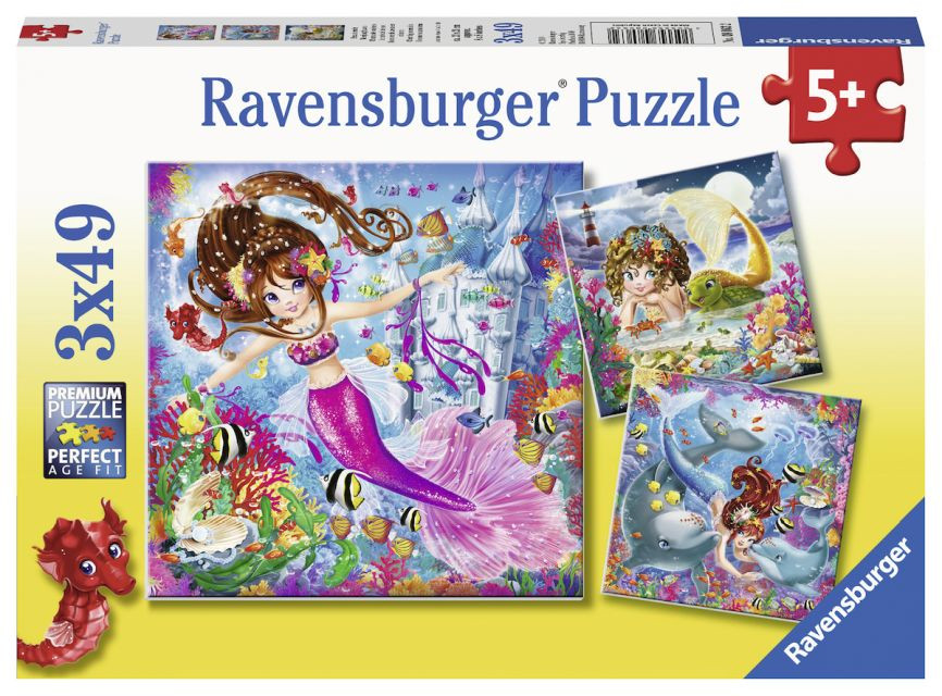 Ravensburger - Betoverende zeemeerminnen (3x49)