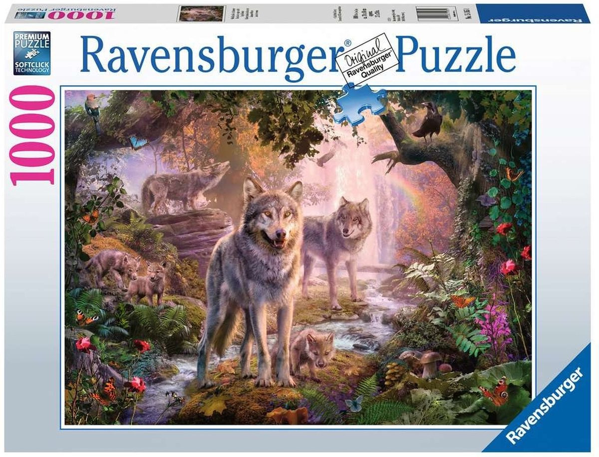 Ravensburger - Wolvenfamilie in de Zomer (1000)