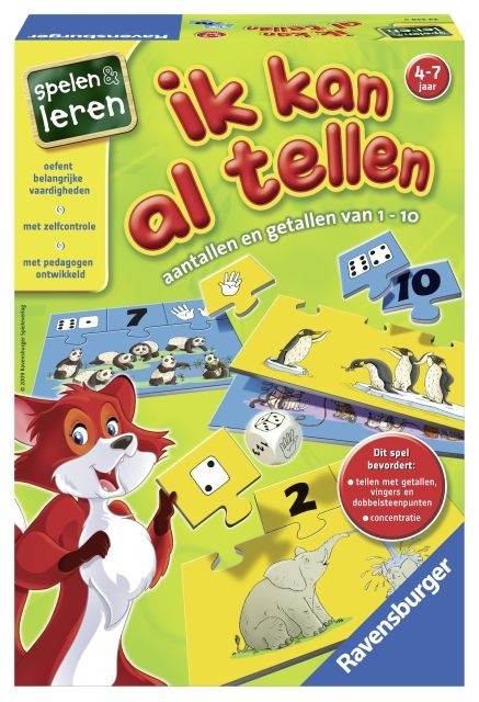 Ravensburger Ik kan al tellen! - leerspel 