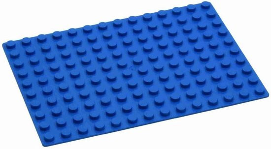 Hubelino Grondplaat Blauw 140 - (16x22,5cm)