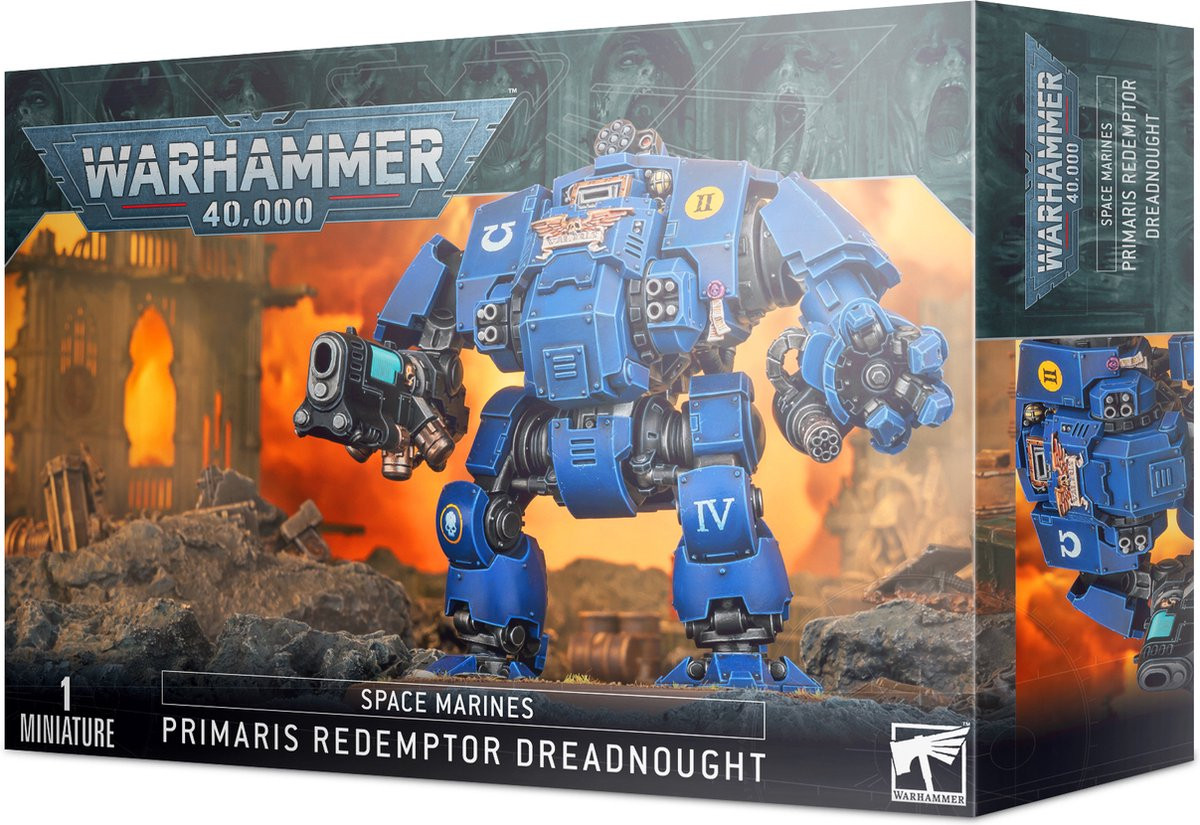 Warhammer 40K - Space Marines Primaris Redemptor Dreadnought (48-77)