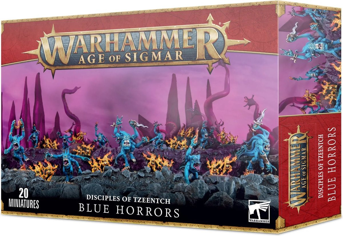 Warhammer : Age of Sigmar Daemons of Tzeentch Blue Horrors