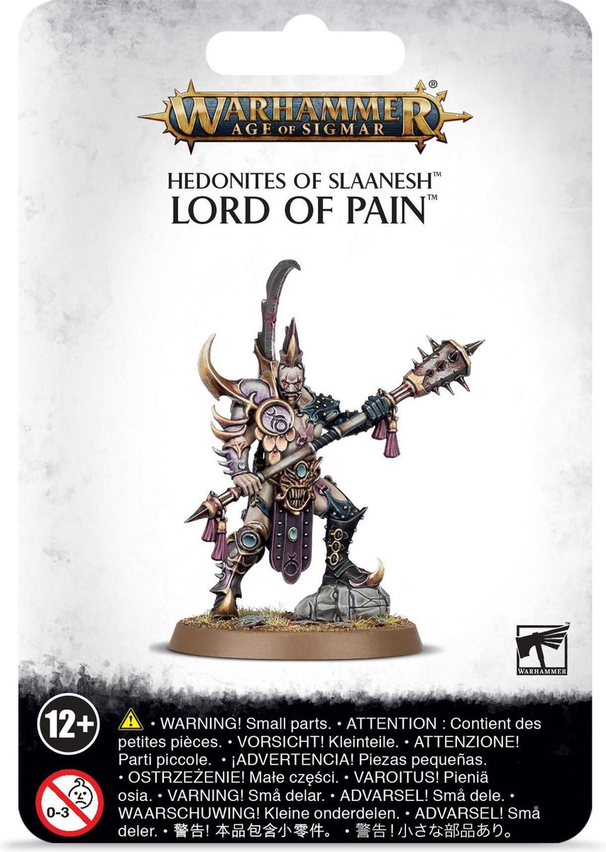 Warhammer Age of Sigmar - Hedonites of Slaanesh - Lord of Pain (83-87) Warhammer Age of Sigmar - Hedonites of Slaanesh - Lord of Pain (83-87)