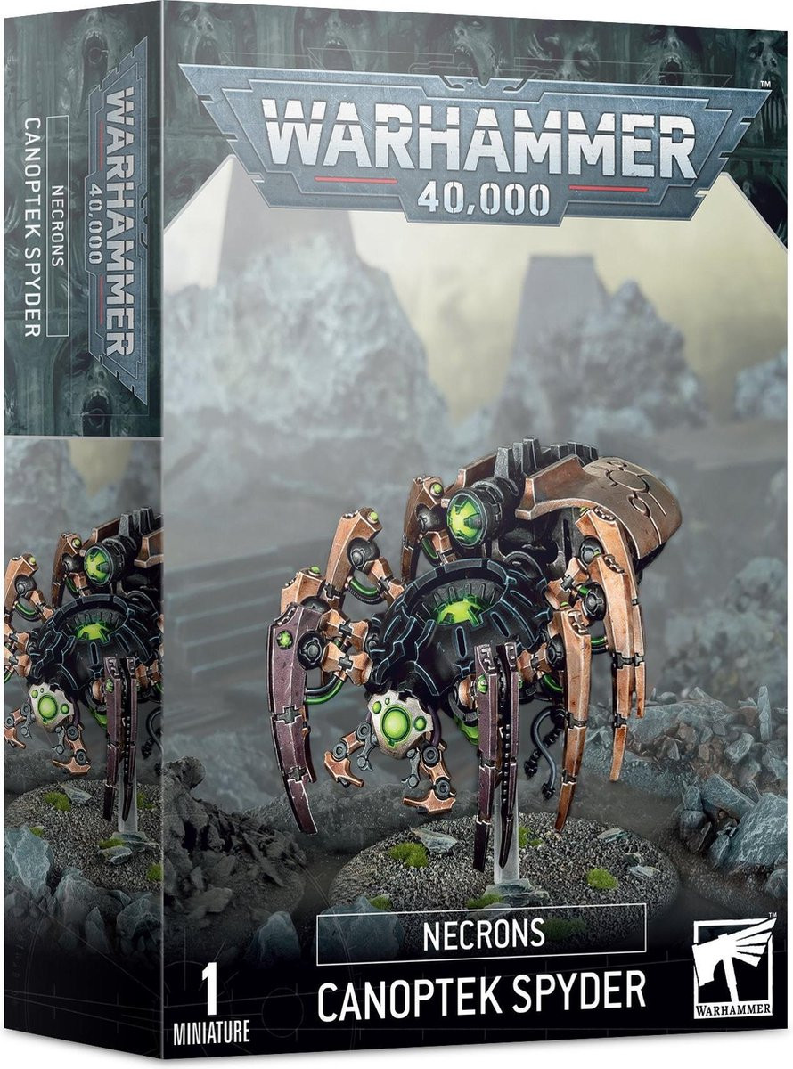 Warhammer 40K - Necron Canoptek Spyder - (49-16)