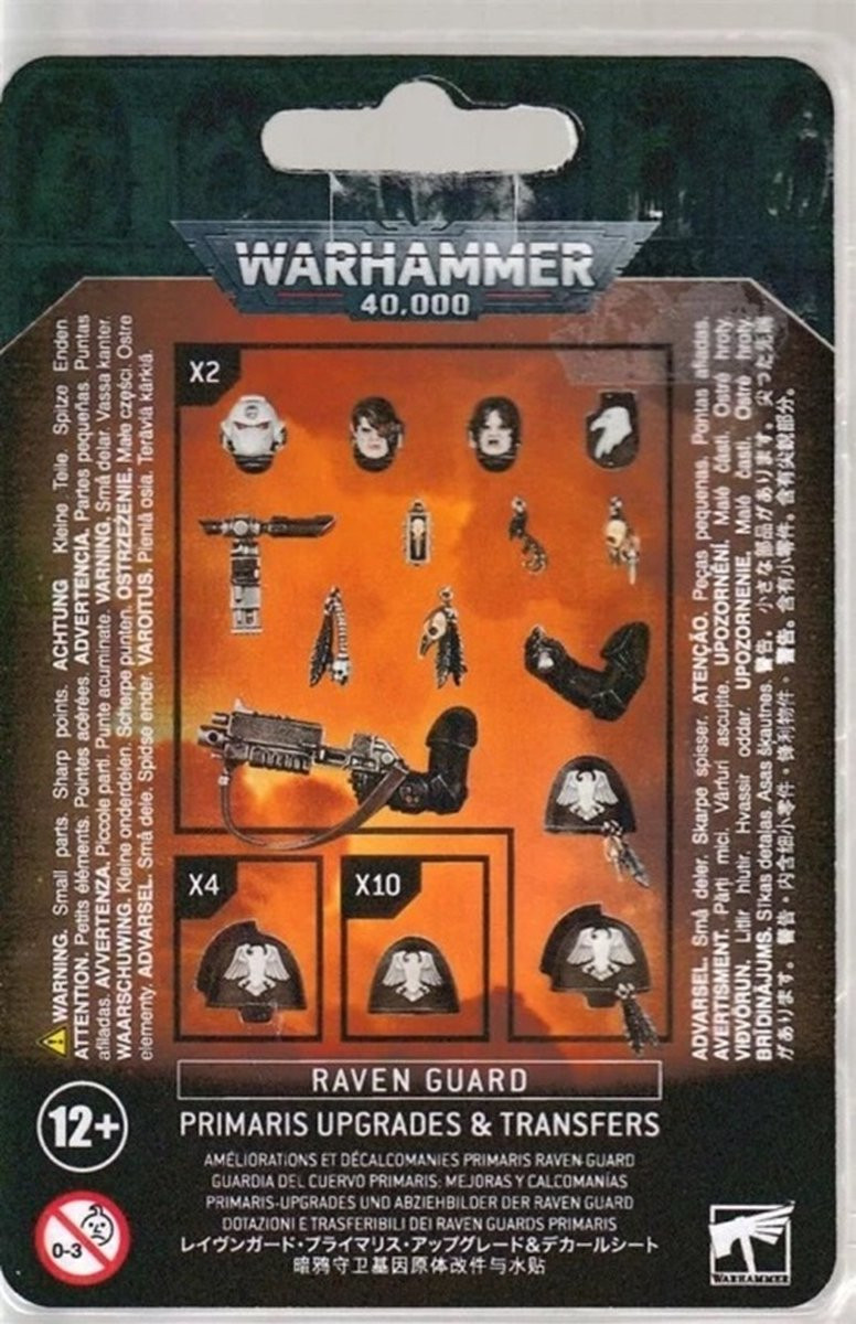 Warhammer 40K - Raven Guard - Primaris Upgrades & Transfers (55-13)