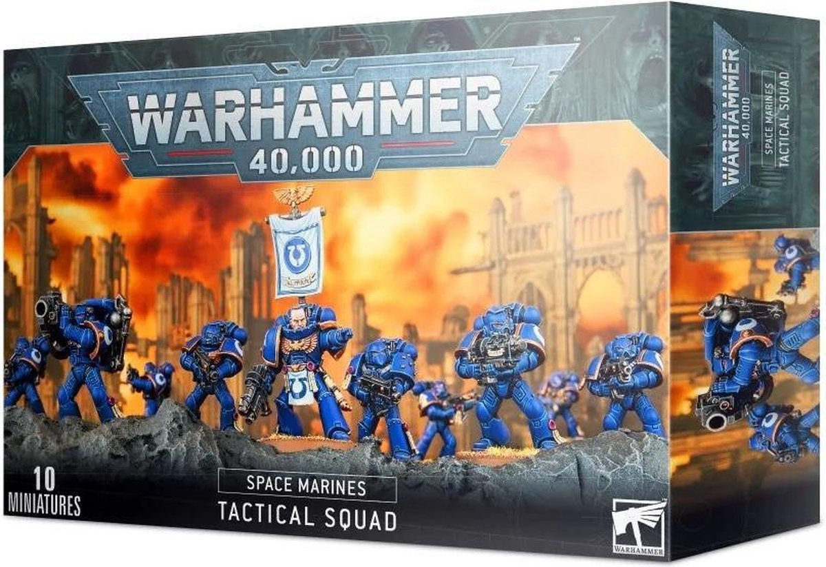 Warhammer 40K – Space Marine Tactical Squad