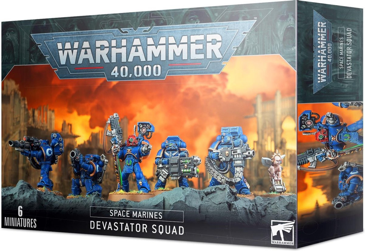 Warhammer 40K – Space Marines - Devastator Squad (48-15)