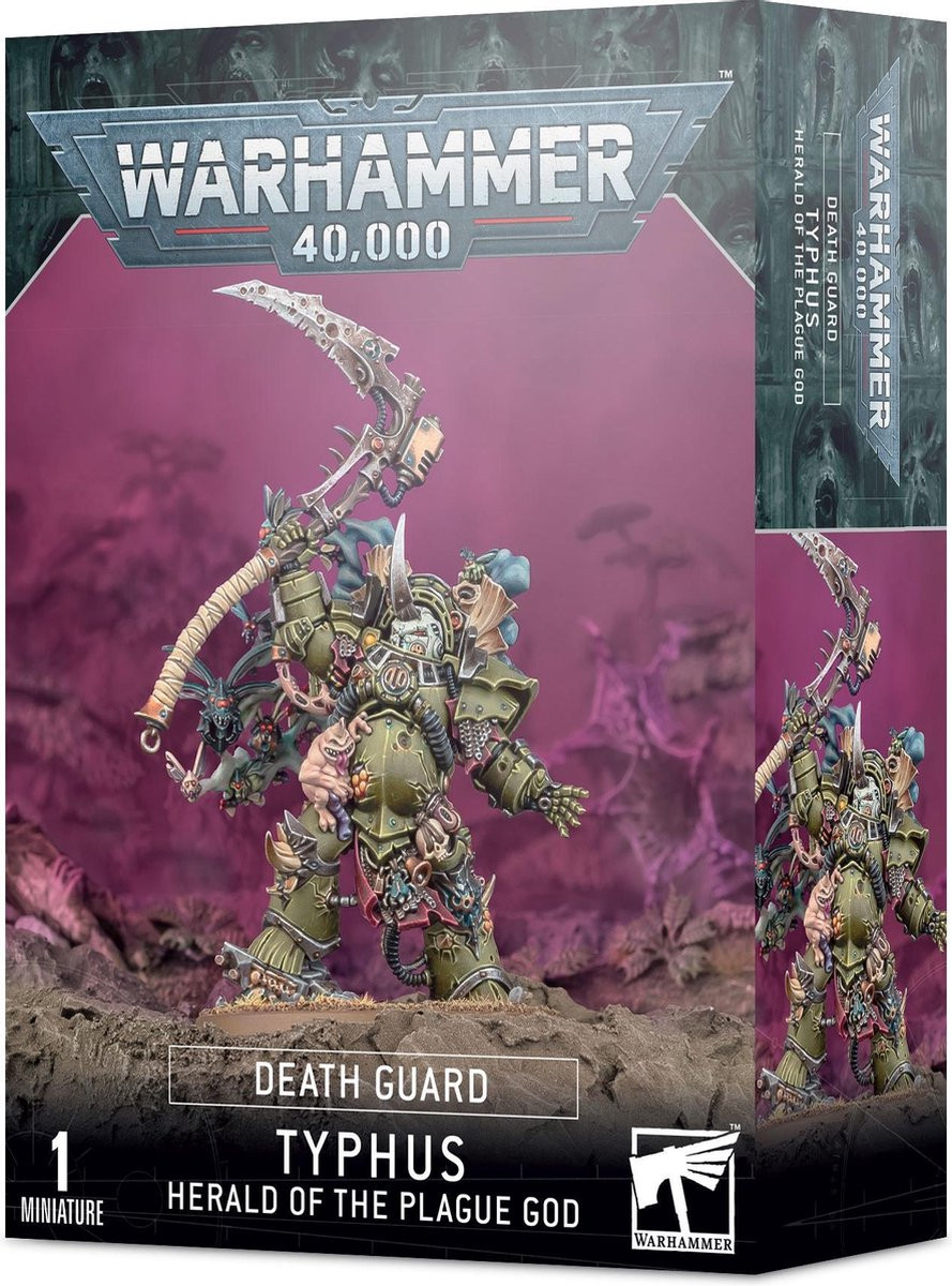 Warhammer 40K - Death Guard - Typhus, Herald of the Plague God (43-53)