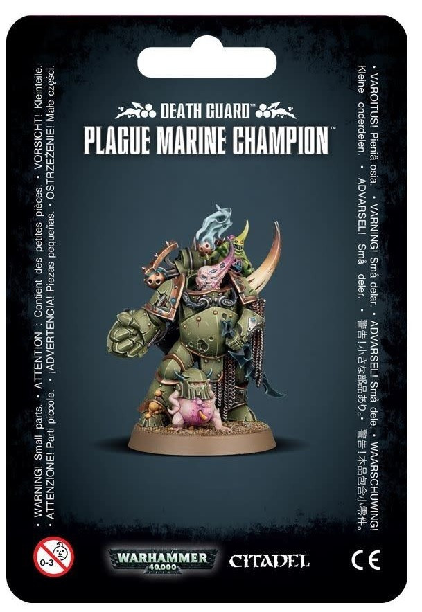 Warhammer 40K - Death Guard - Plague Marine Champion (43-48)