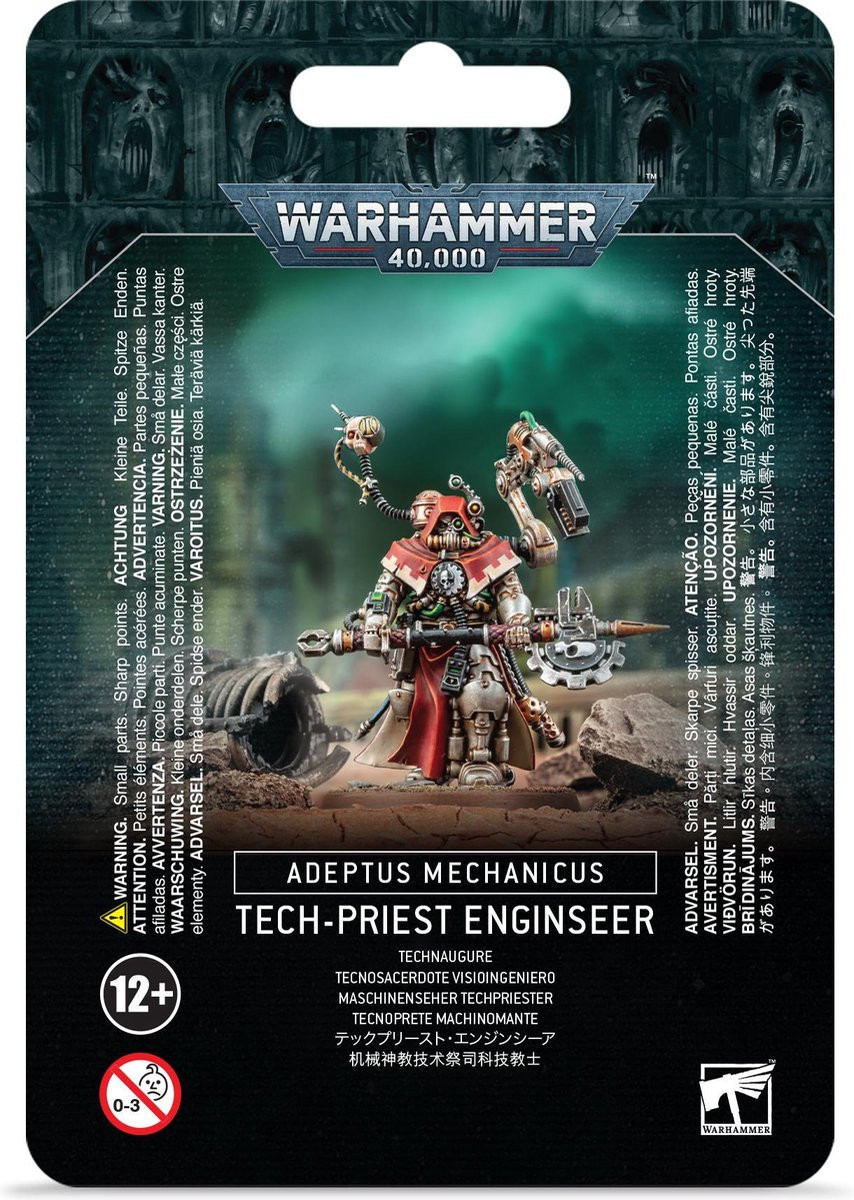 Warhammer 40K - Adeptus Mechanicus - Tech-Priest Enginseer (59-27)