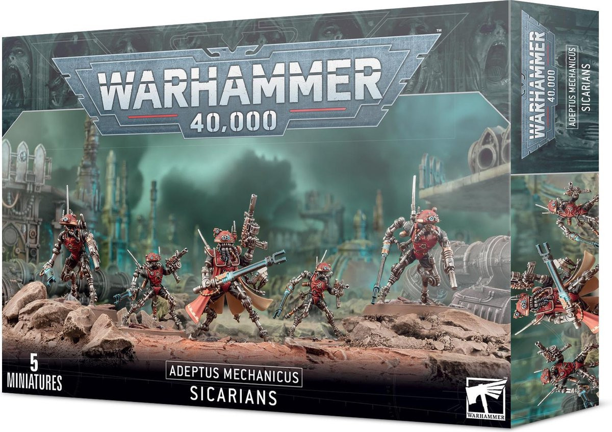 Warhammer 40K - Adeptus Mechanicus - Sicarians (59-11)