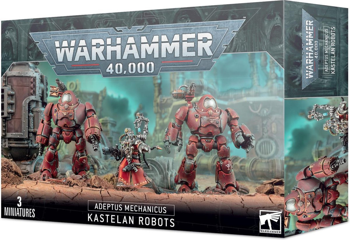 Warhammer 40K : Adeptus Mechanicus Kastelan Robots