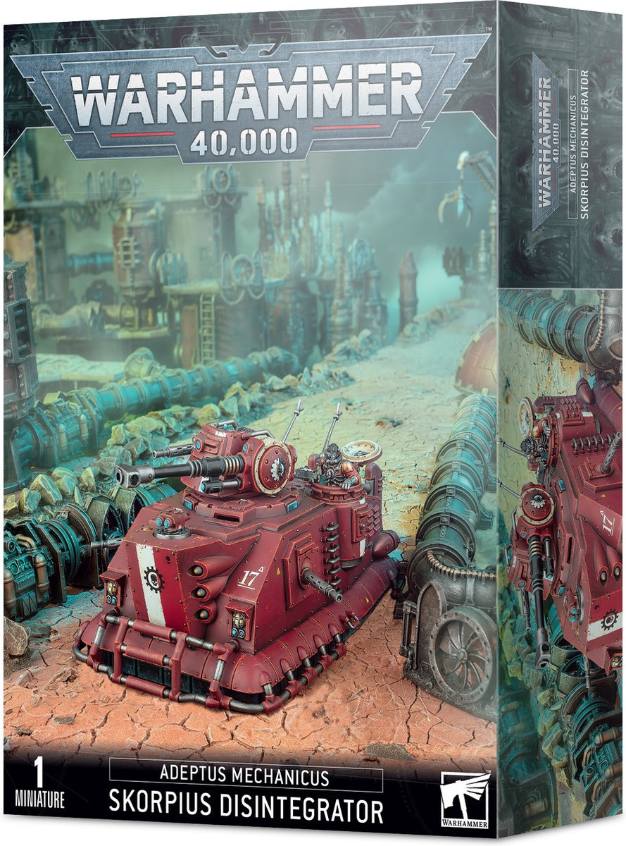 Warhammer 40K - Adeptus Mechanicus - Skorpius Disintegrator (59-20)