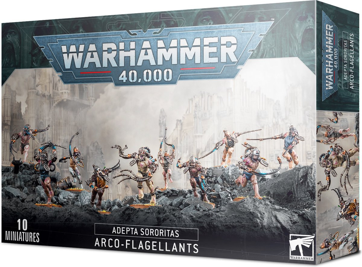 Warhammer 40K - Adepta Sororitas - Arco-Flagellants (52-19)