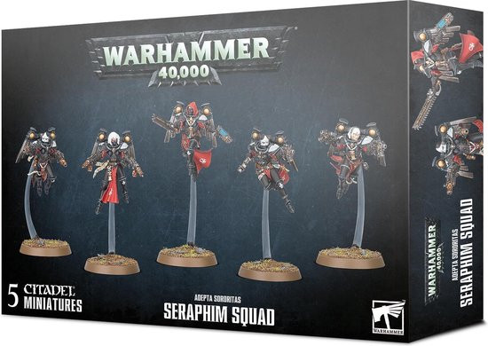 Warhammer 40K - Adepta Sororitas Seraphim Squad (52-27)