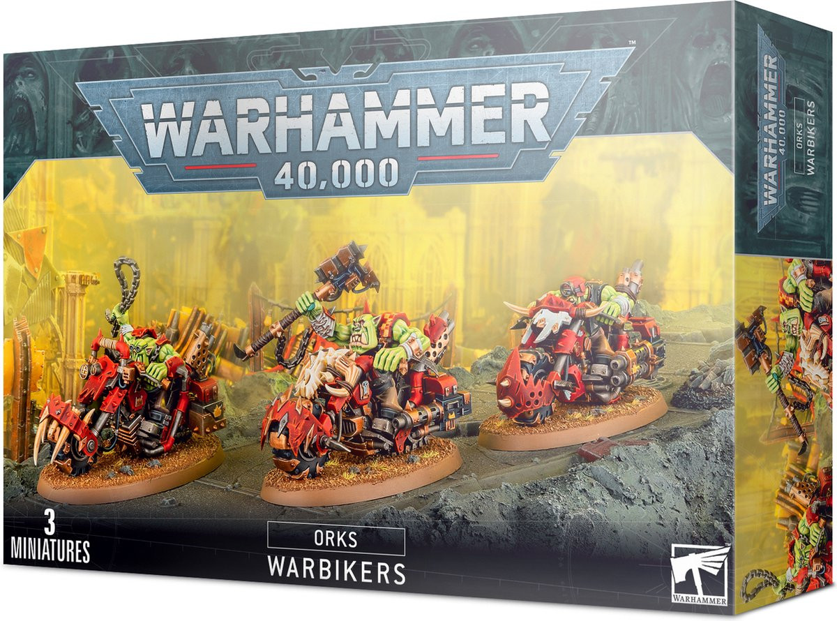 Warhammer 40K - Orks Warbikers (50-07)